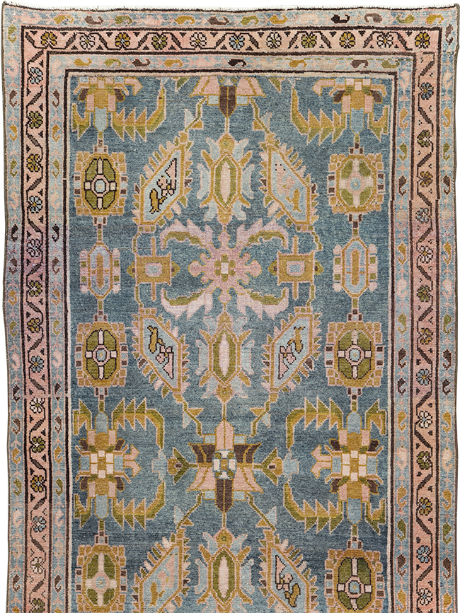Vintage Persian Malayer Runner, No.29979 - Staging