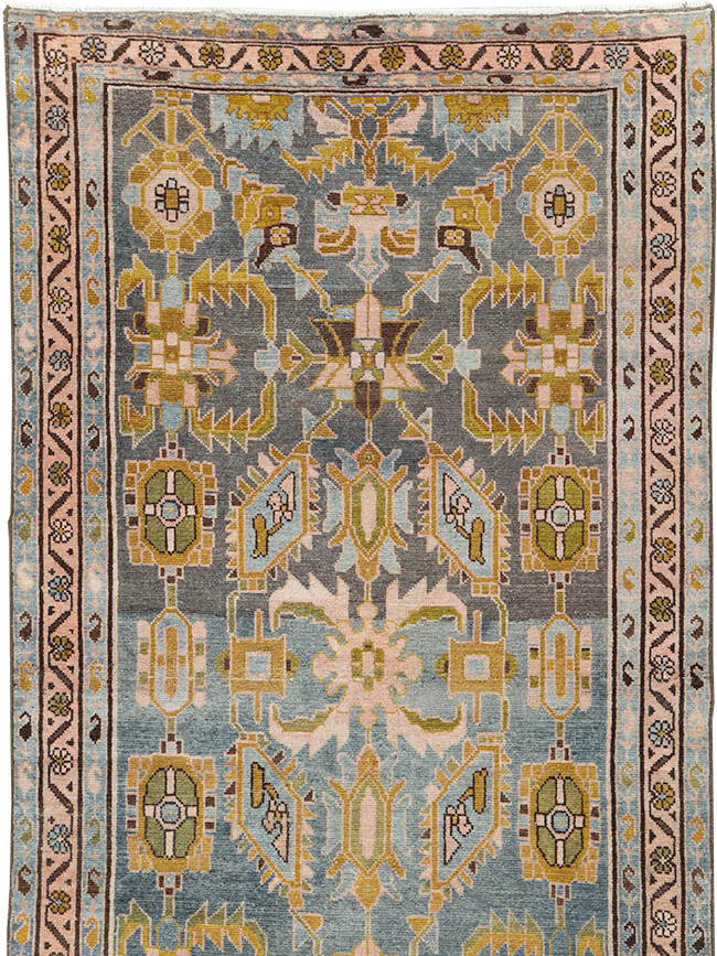 Vintage Persian Malayer Runner, No.29979 - Staging