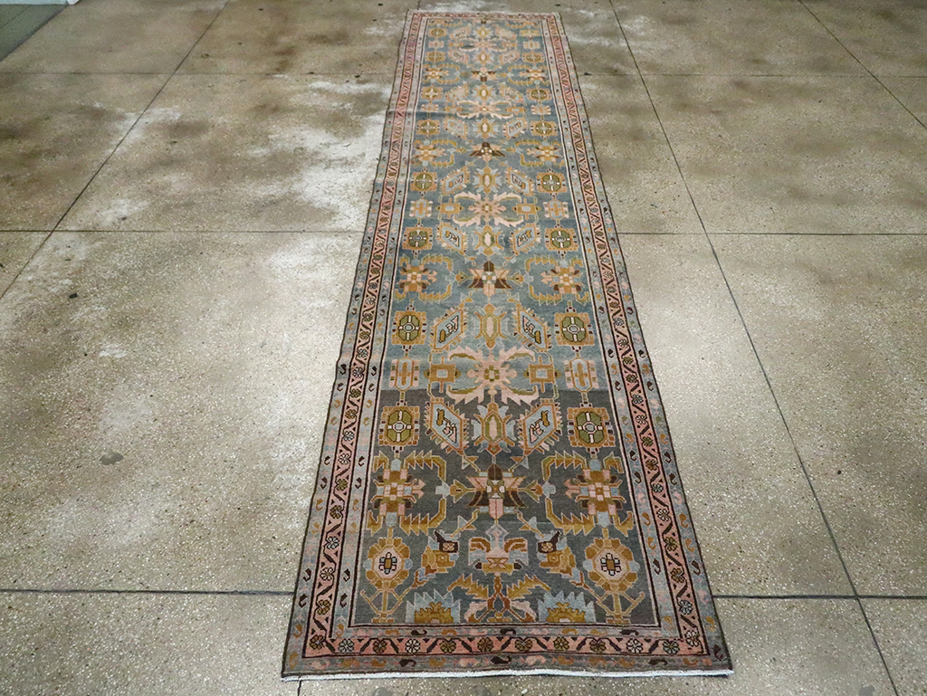 Vintage Persian Malayer Runner, No.29979 - Staging