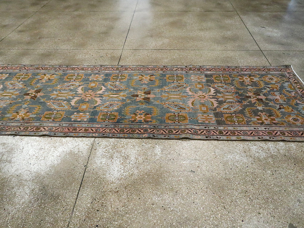 Vintage Persian Malayer Runner, No.29979 - Staging