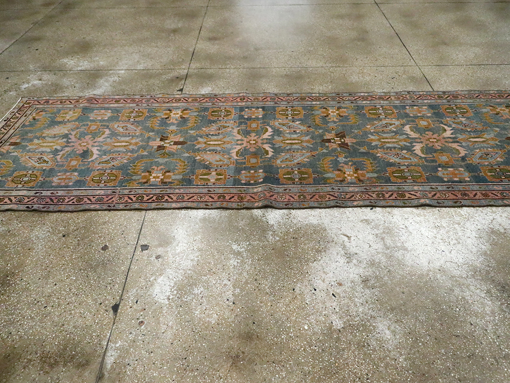 Vintage Persian Malayer Runner, No.29979 - Staging