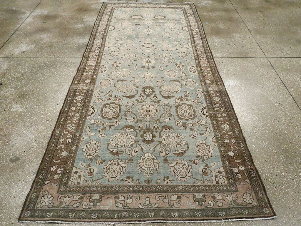 Vintage Persian Malayer Gallery Carpet, No.29981 - Staging