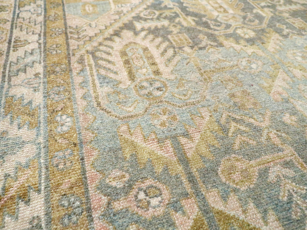 Vintage Persian Malayer Rug, No.29995 - Staging