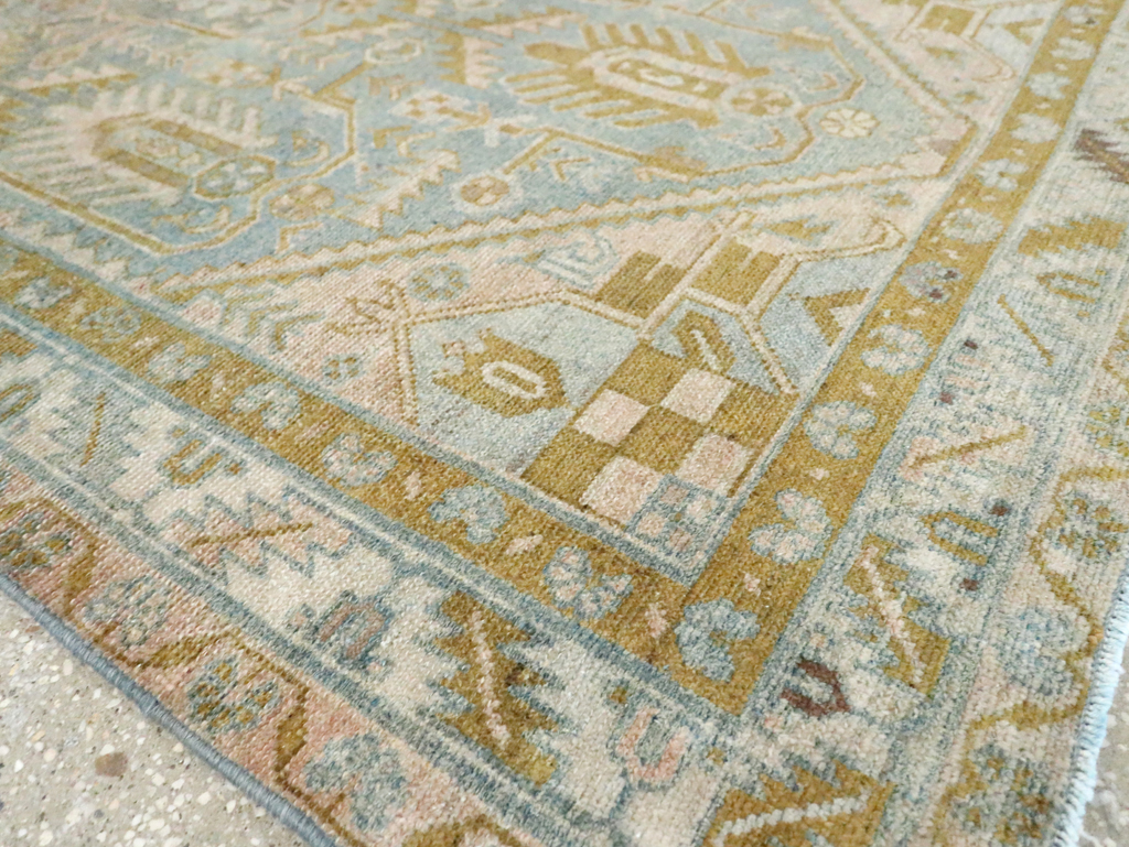 Vintage Persian Malayer Rug, No.29995 - Staging