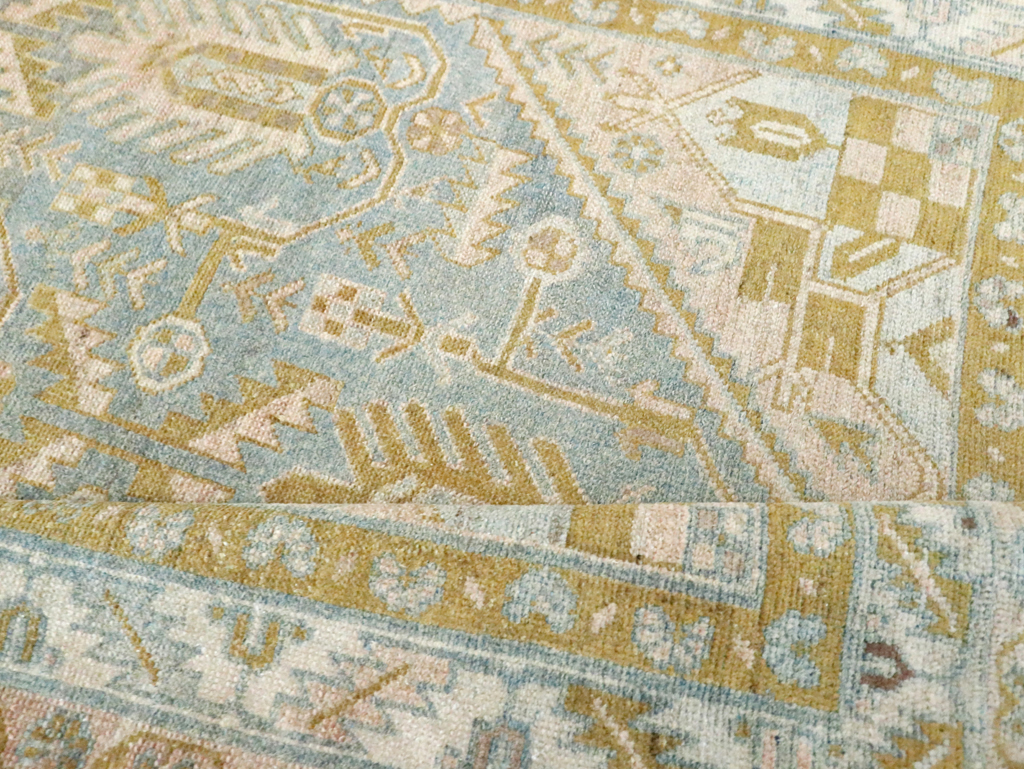 Vintage Persian Malayer Rug, No.29995 - Staging