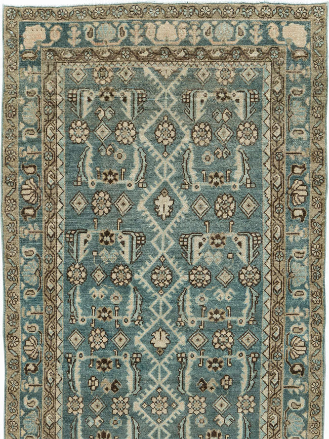 Vintage Persian Malayer Runner, No.29997 - Staging