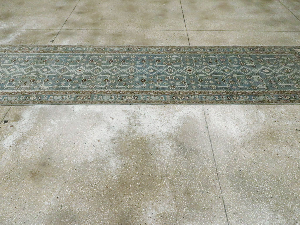 Vintage Persian Malayer Runner, No.29997 - Staging