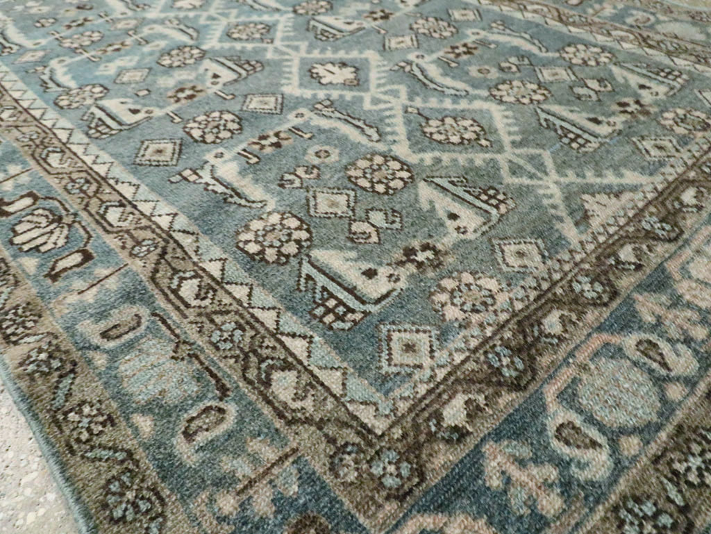 Vintage Persian Malayer Runner, No.29997 - Staging