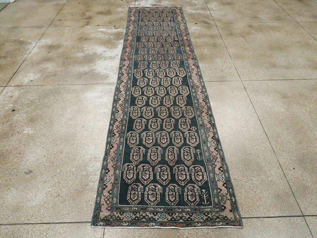 Vintage Persian Malayer Runner, No.29999 - Staging