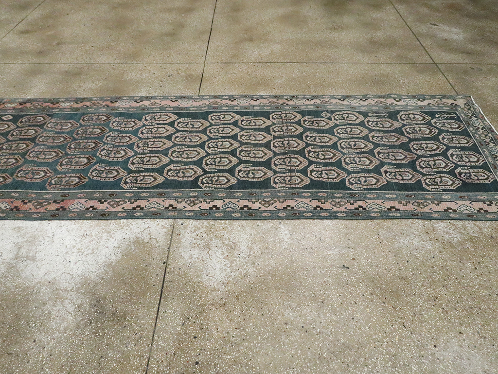 Vintage Persian Malayer Runner, No.29999 - Staging
