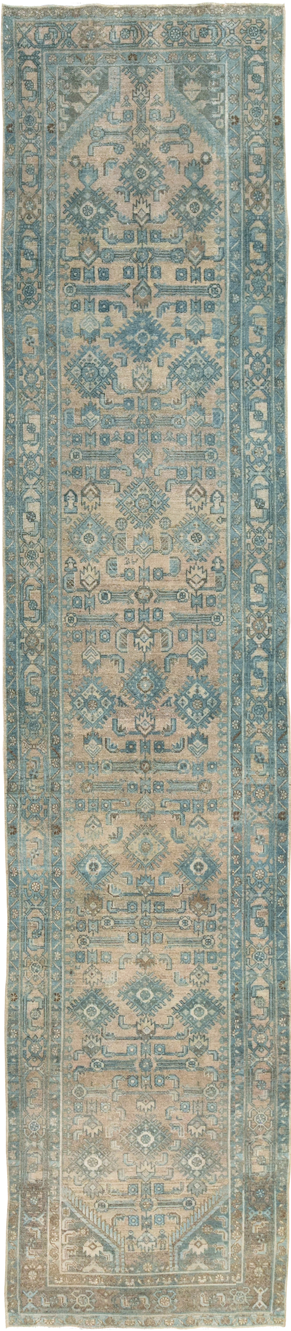 Antique Persian Malayer Runner, No.30003 - Staging