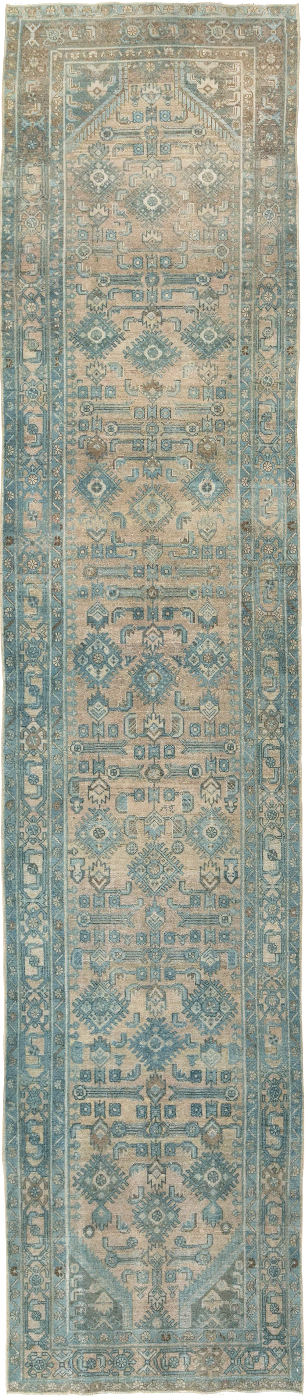 Antique Persian Malayer Runner, No.30003 - Staging