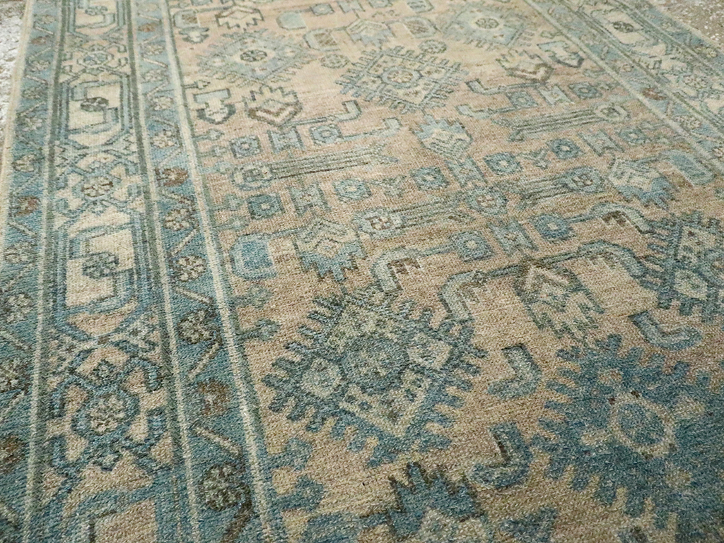 Antique Persian Malayer Runner, No.30003 - Staging