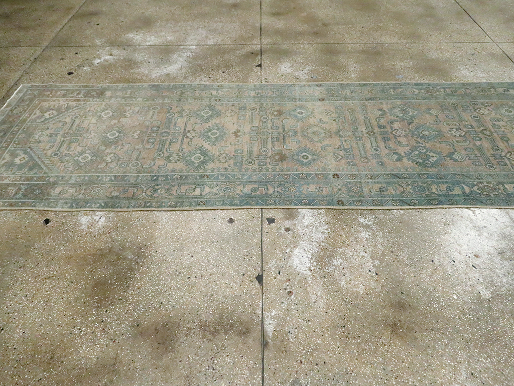 Antique Persian Malayer Runner, No.30003 - Staging