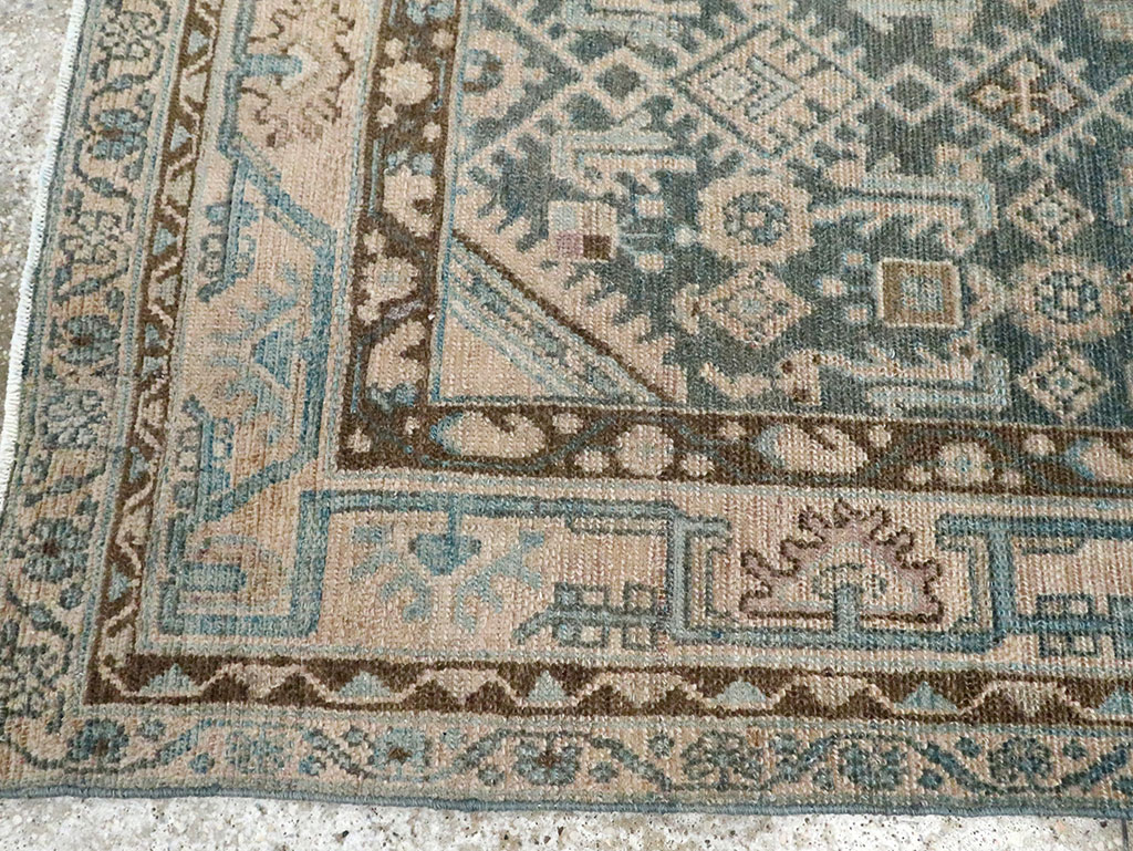 Vintage Persian Malayer Rug, No.30008 - Staging