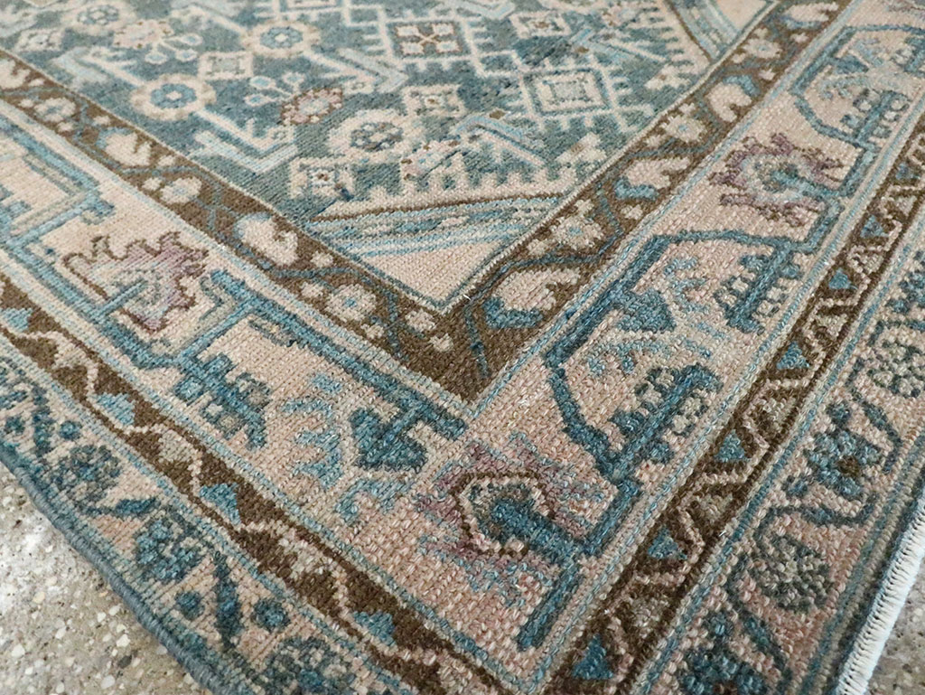 Vintage Persian Malayer Rug, No.30008 - Staging