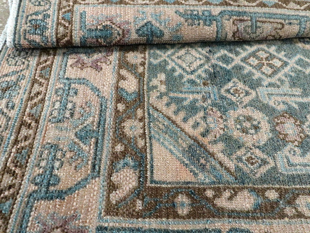 Vintage Persian Malayer Rug, No.30008 - Staging