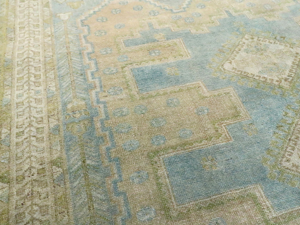 Vintage Persian Afshar Tribal Accent Rug, No.30009 - Staging