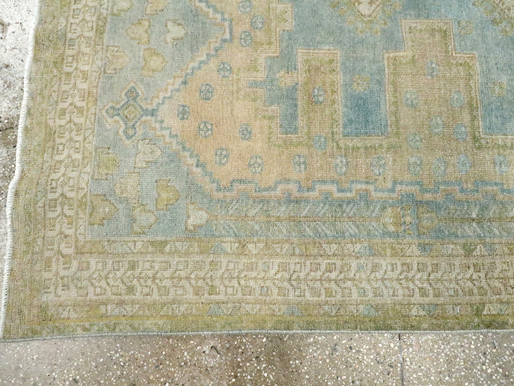 Vintage Persian Afshar Tribal Accent Rug, No.30009 - Staging