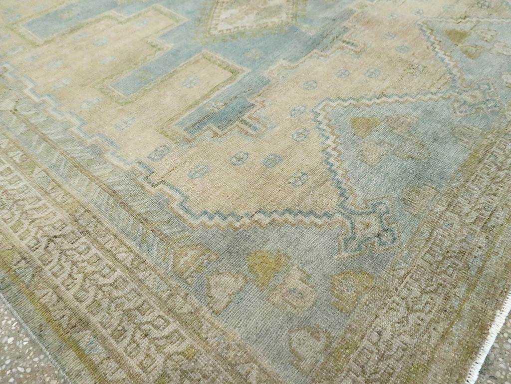 Vintage Persian Afshar Tribal Accent Rug, No.30009 - Staging