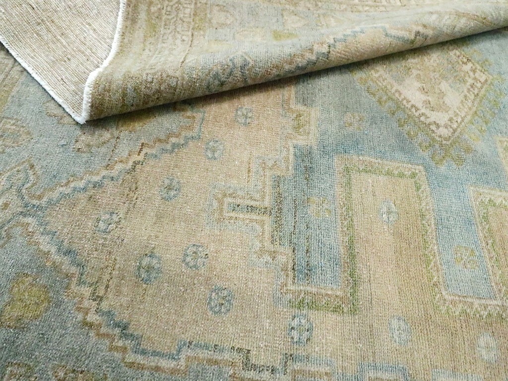 Vintage Persian Afshar Tribal Accent Rug, No.30009 - Staging