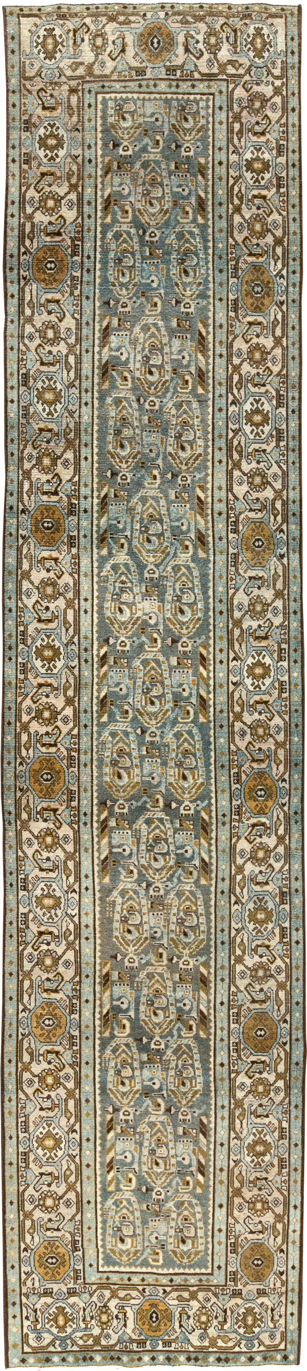 Vintage Persian Malayer Runner, No.30015 - Staging