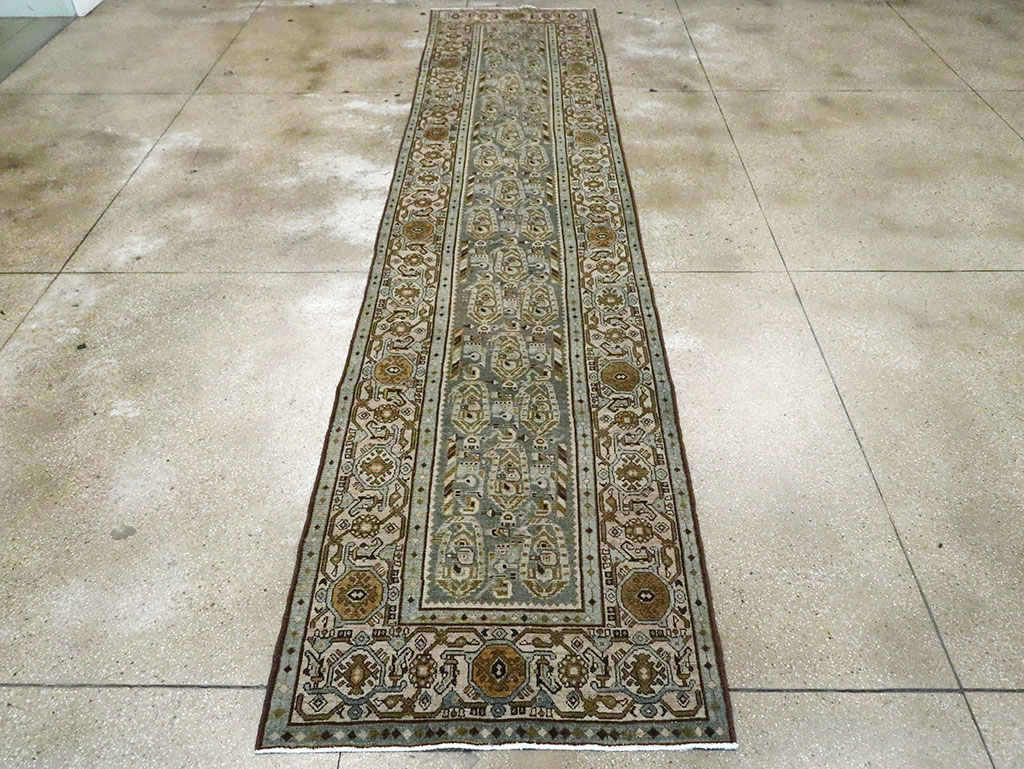 Vintage Persian Malayer Runner, No.30015 - Staging