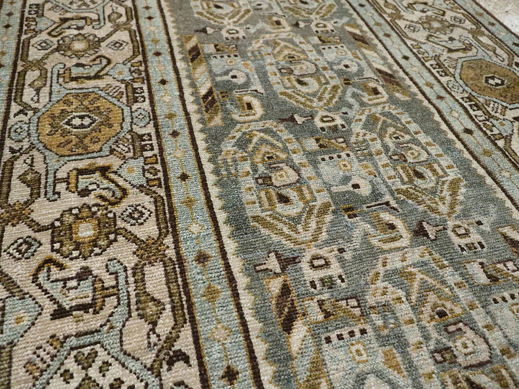 Vintage Persian Malayer Runner, No.30015 - Staging