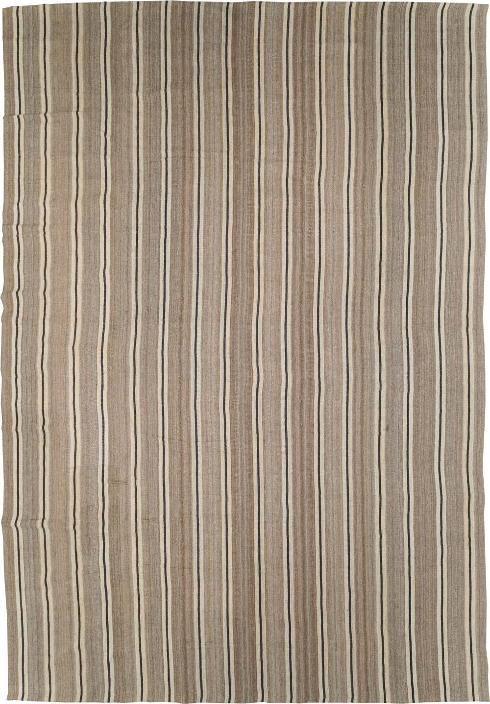 Modern Turkish Oversize Flatweave, No.30019 - Staging