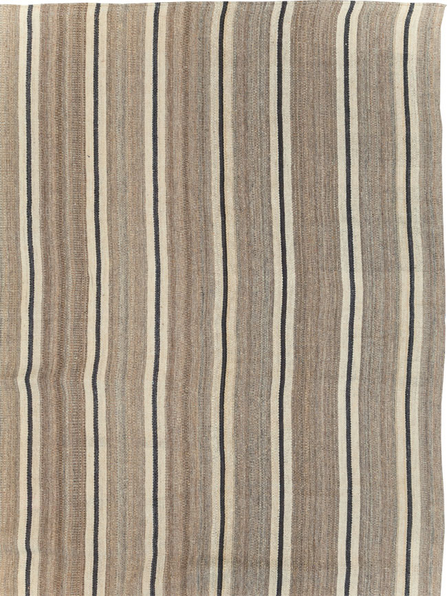 Modern Turkish Oversize Flatweave, No.30019 - Staging