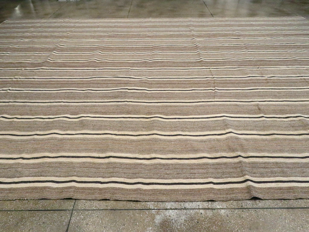 Modern Turkish Oversize Flatweave, No.30019 - Staging