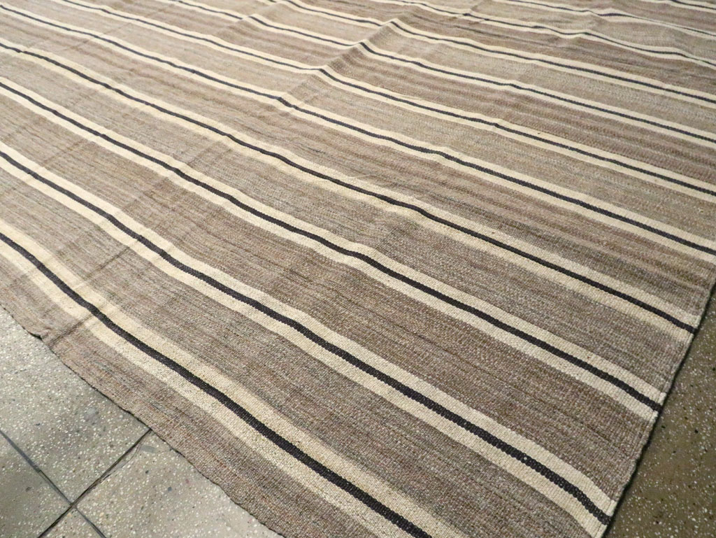 Modern Turkish Oversize Flatweave, No.30019 - Staging