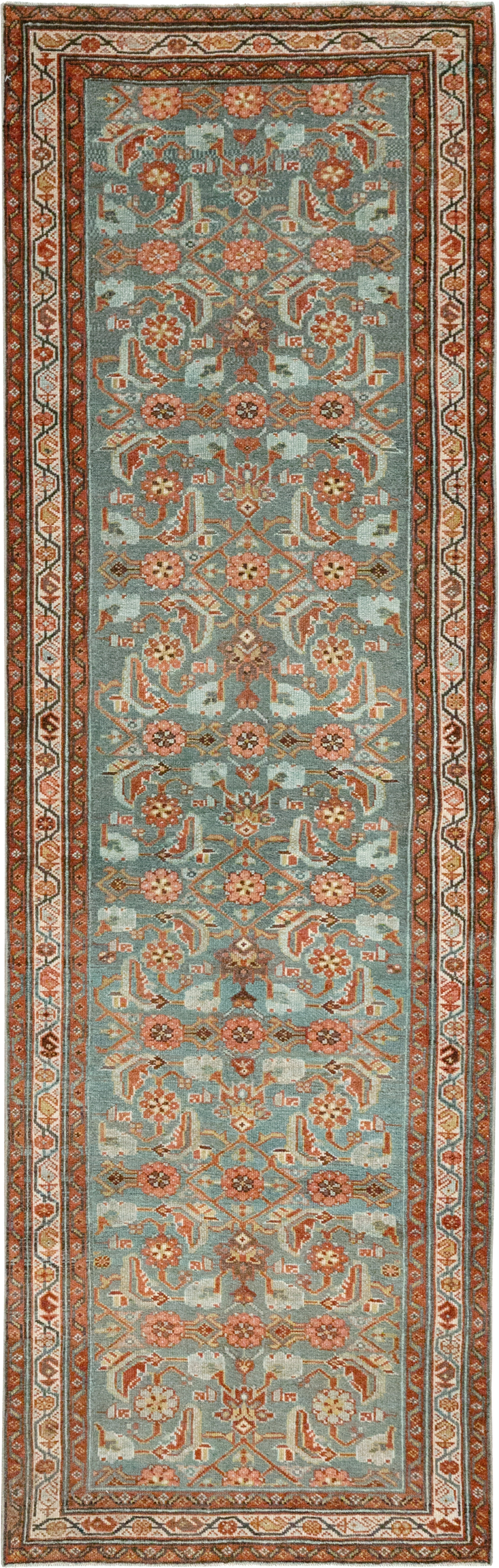 Vintage Persian Malayer Runner, No.30041 - Staging