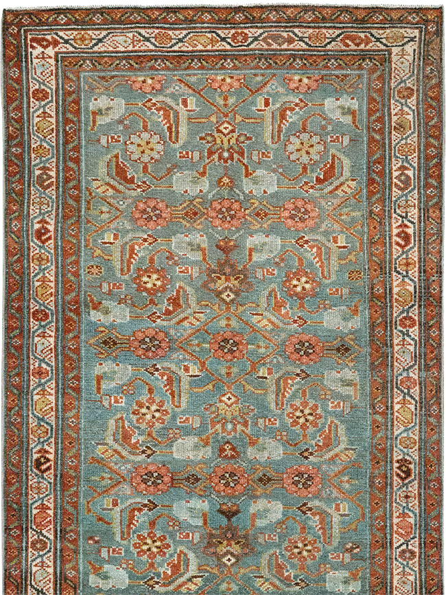 Vintage Persian Malayer Runner, No.30041 - Staging