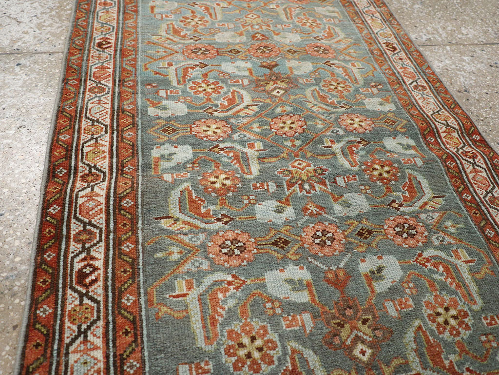 Vintage Persian Malayer Runner, No.30041 - Staging