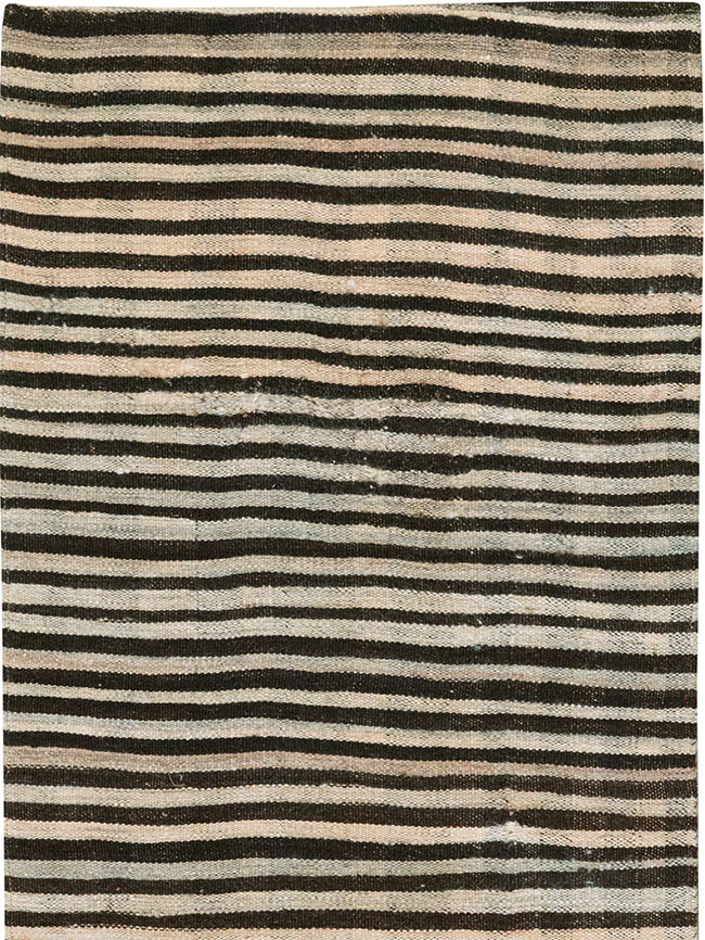 Vintage Persian Flatweave Kilim Runner, No.30046 - Staging