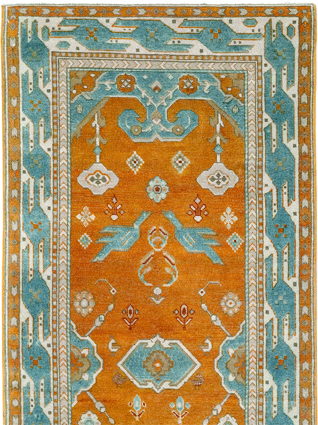 Vintage Turkish Sivas Runner, No.30052 - Staging