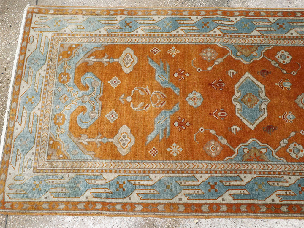 Vintage Turkish Sivas Runner, No.30052 - Staging