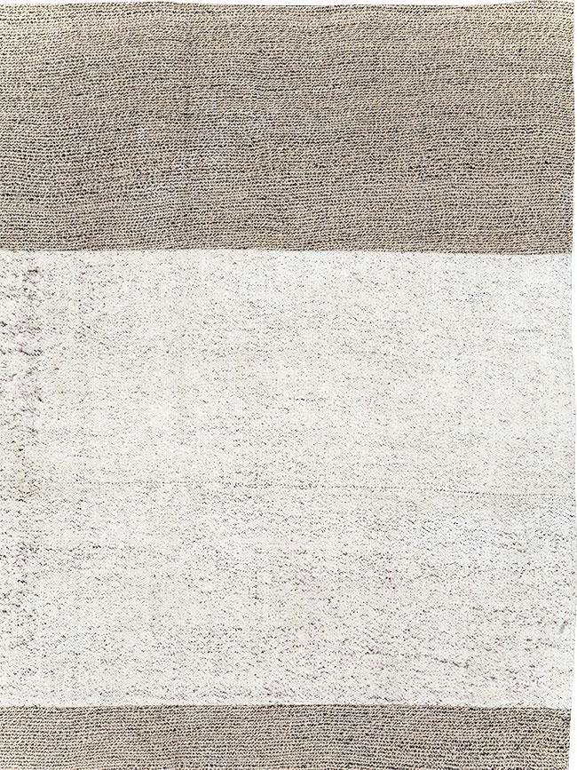 Contemporary Handmade Turkish Flatweave Kilim, No.30062 - Staging
