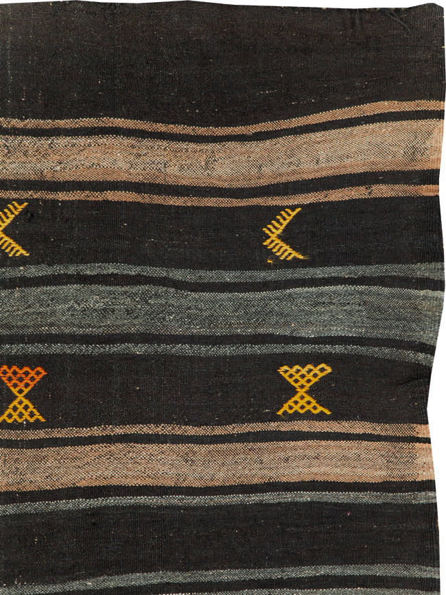 Mid-20th Century Handmade Turkish Flatweave, No.30069 - Staging