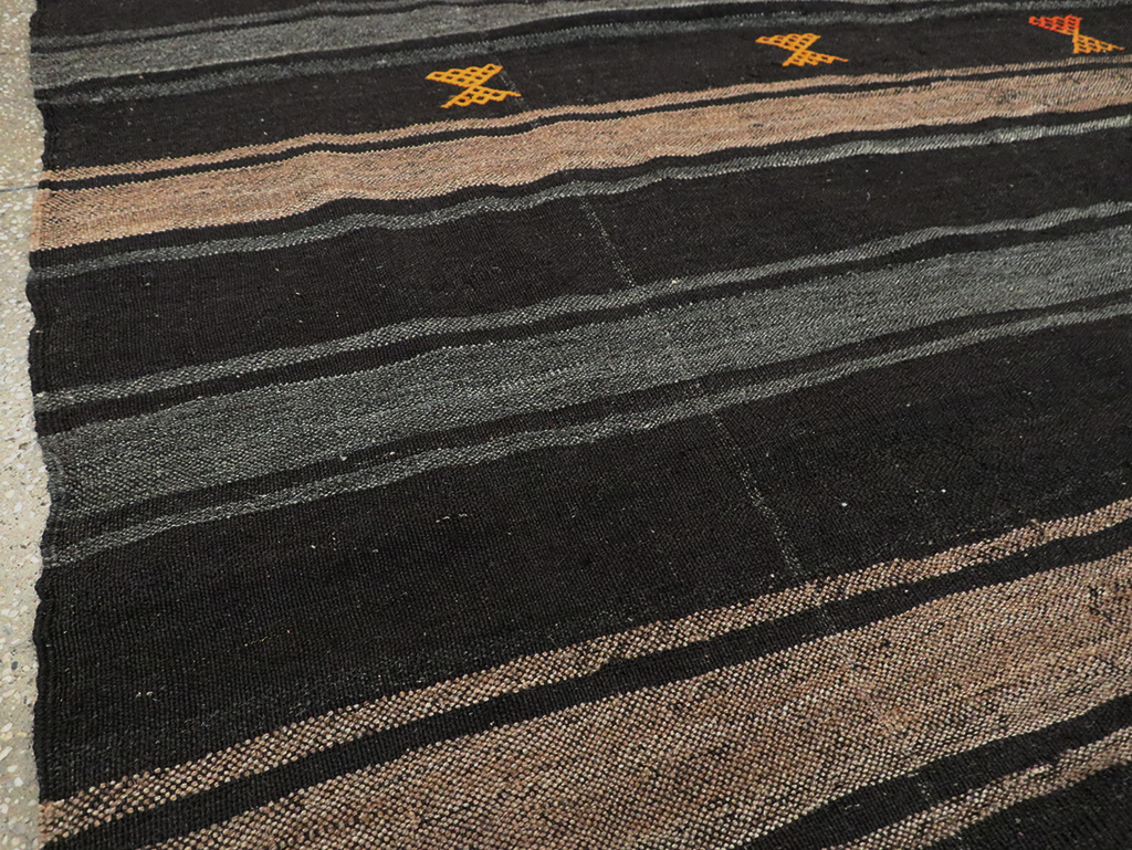 Mid-20th Century Handmade Turkish Flatweave, No.30069 - Staging