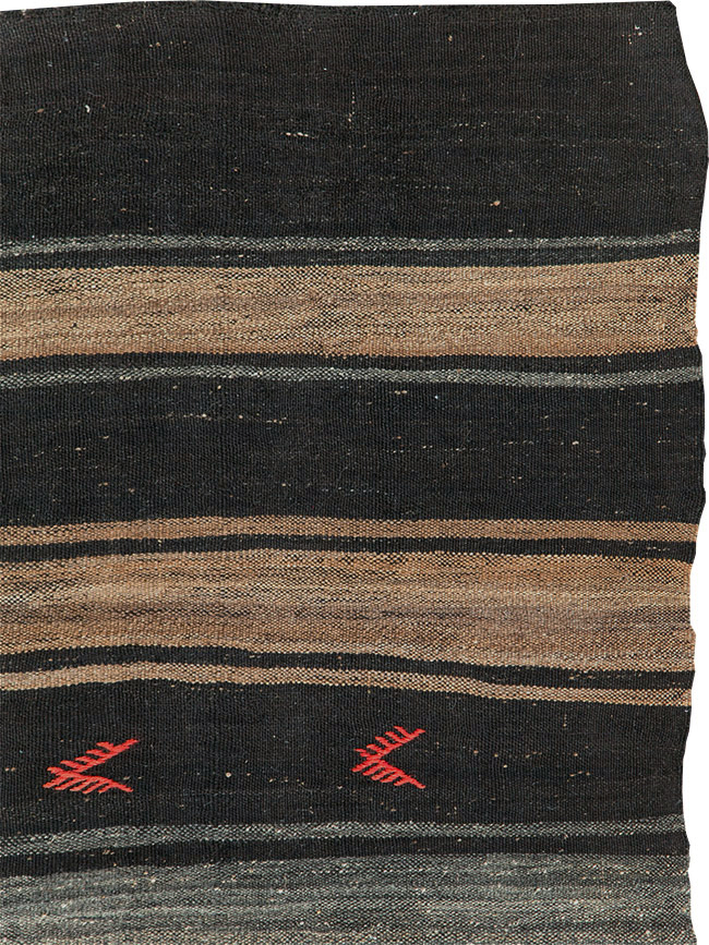 Mid-20th Century Turkish Flatweave Kilim, No.30074 - Staging