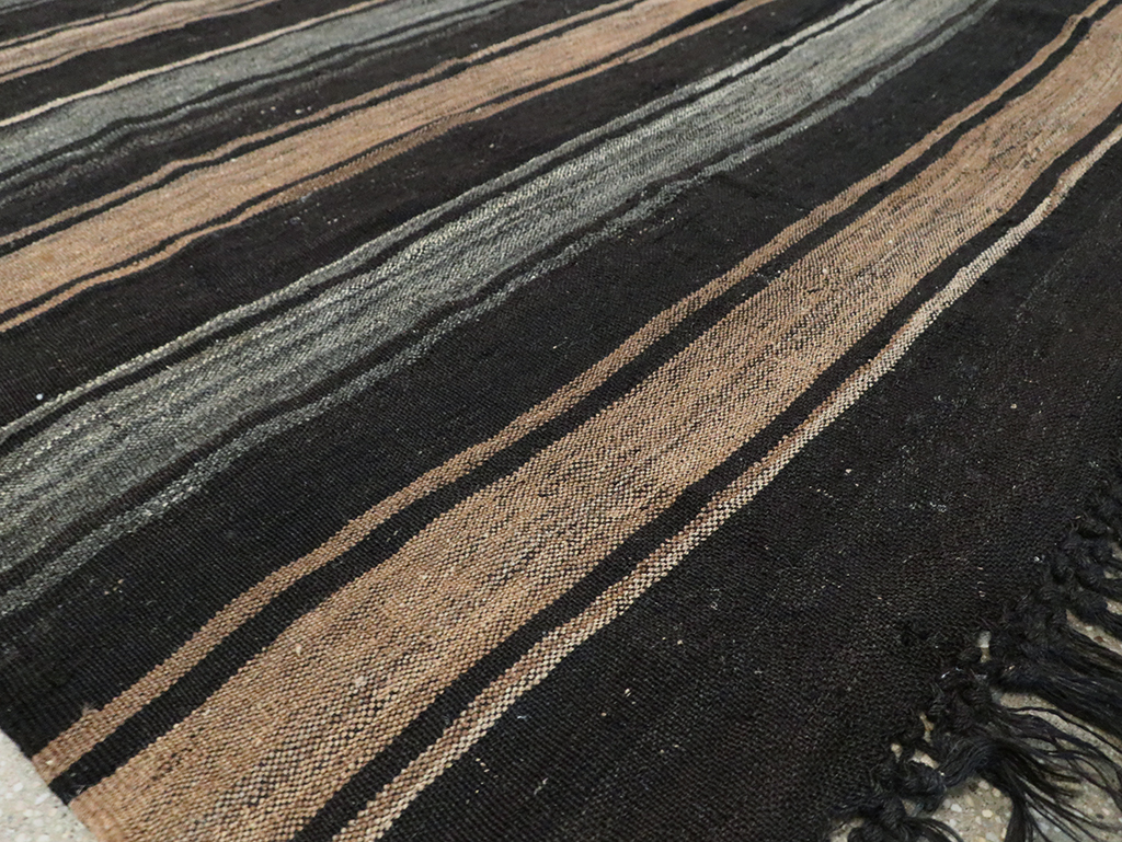 Mid-20th Century Turkish Flatweave Kilim, No.30074 - Staging