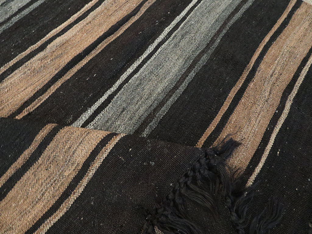 Mid-20th Century Turkish Flatweave Kilim, No.30074 - Staging