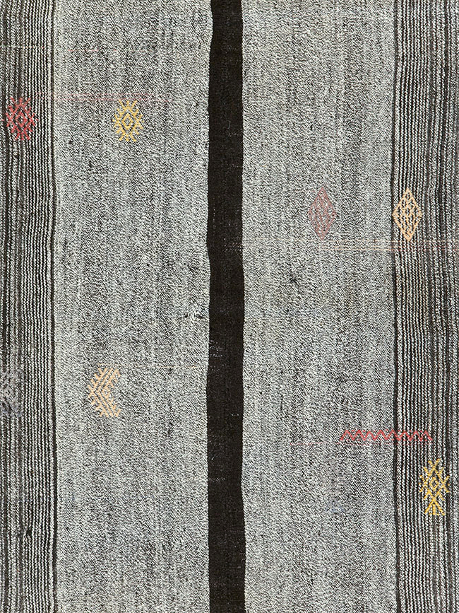 Mid-20th Century Turkish Flatweave Kilim, No.30075 - Staging