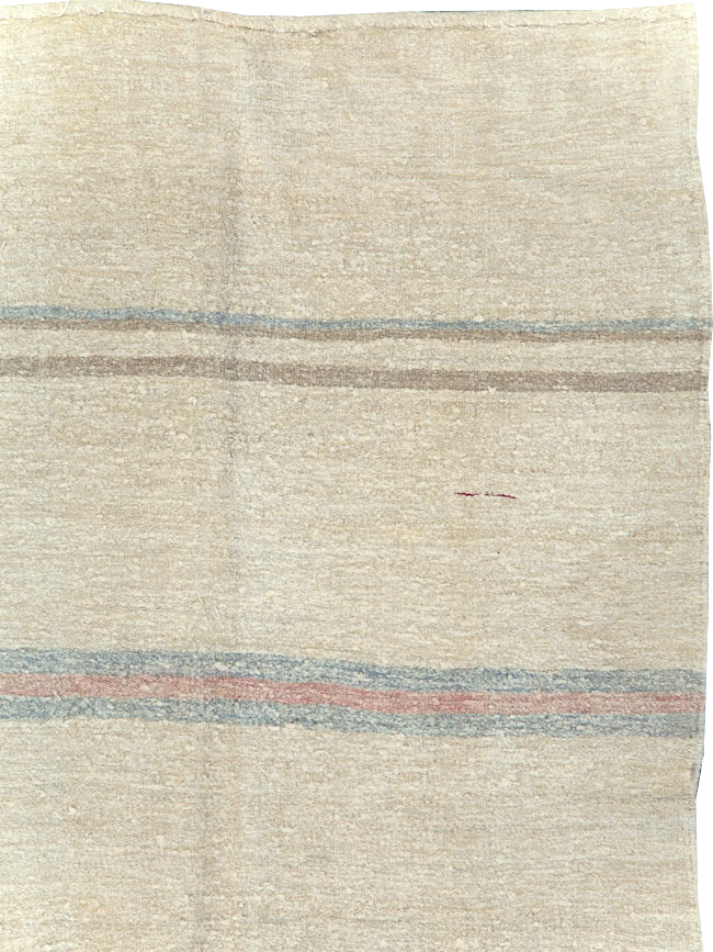 Mid-20th Century Turkish Gallery Size Flatweave, No.30079 - Staging