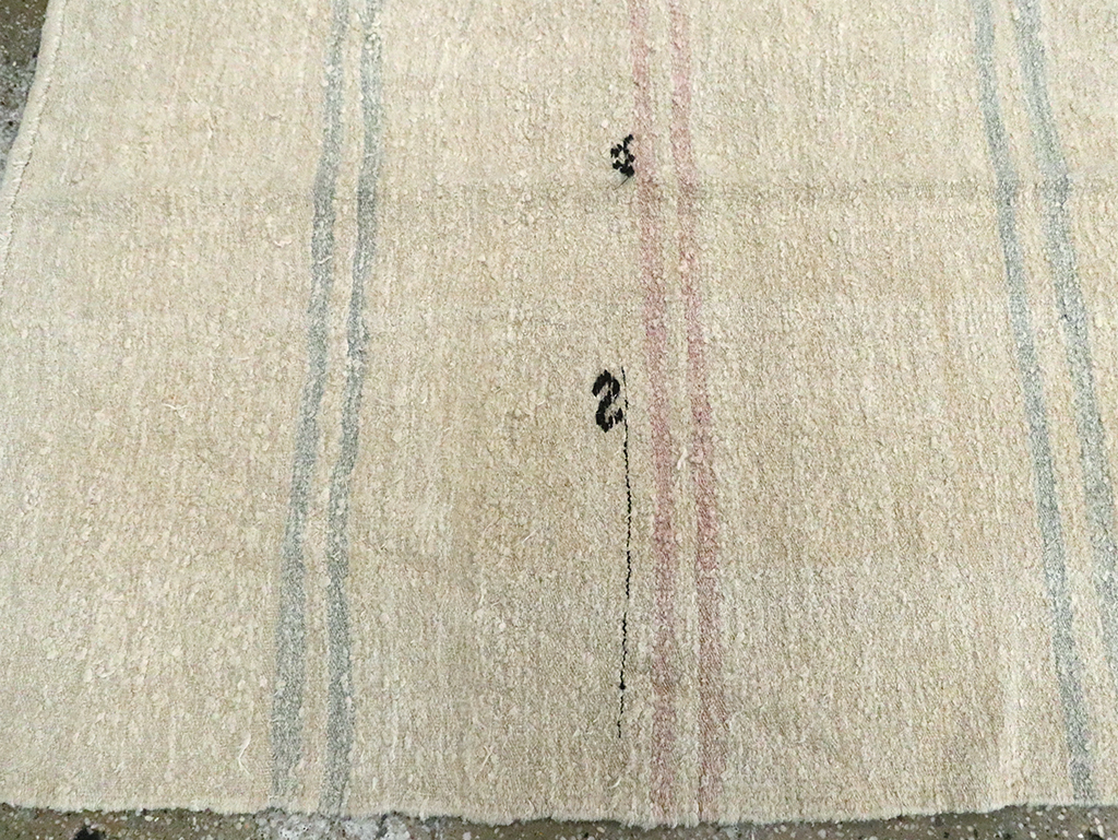 Mid-20th Century Turkish Gallery Size Flatweave, No.30079 - Staging