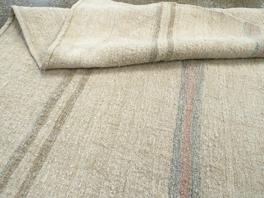 Mid-20th Century Turkish Gallery Size Flatweave, No.30079 - Staging