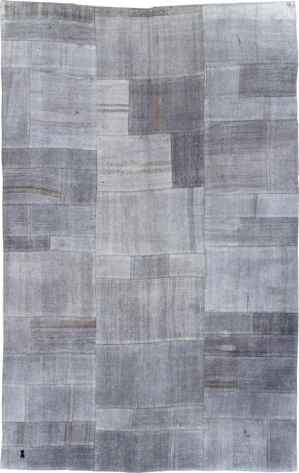 Contemporary Turkish Flatweave Kilim, No.30080 - Staging