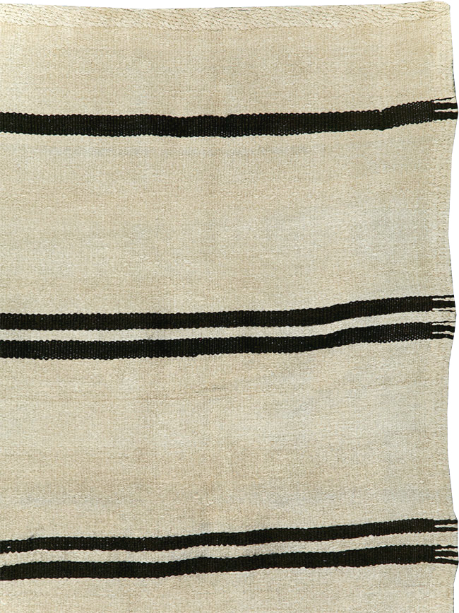 Mid-20th Century Turkish Gallery Size Flatweave, No.30081 - Staging